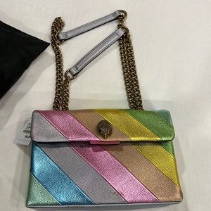 Kurt Geiger, shoulder or Crossbody rainbow purse